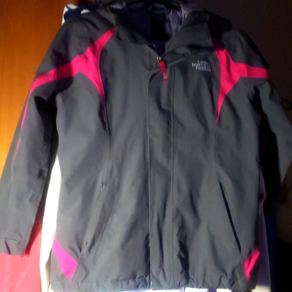 North Face girls L